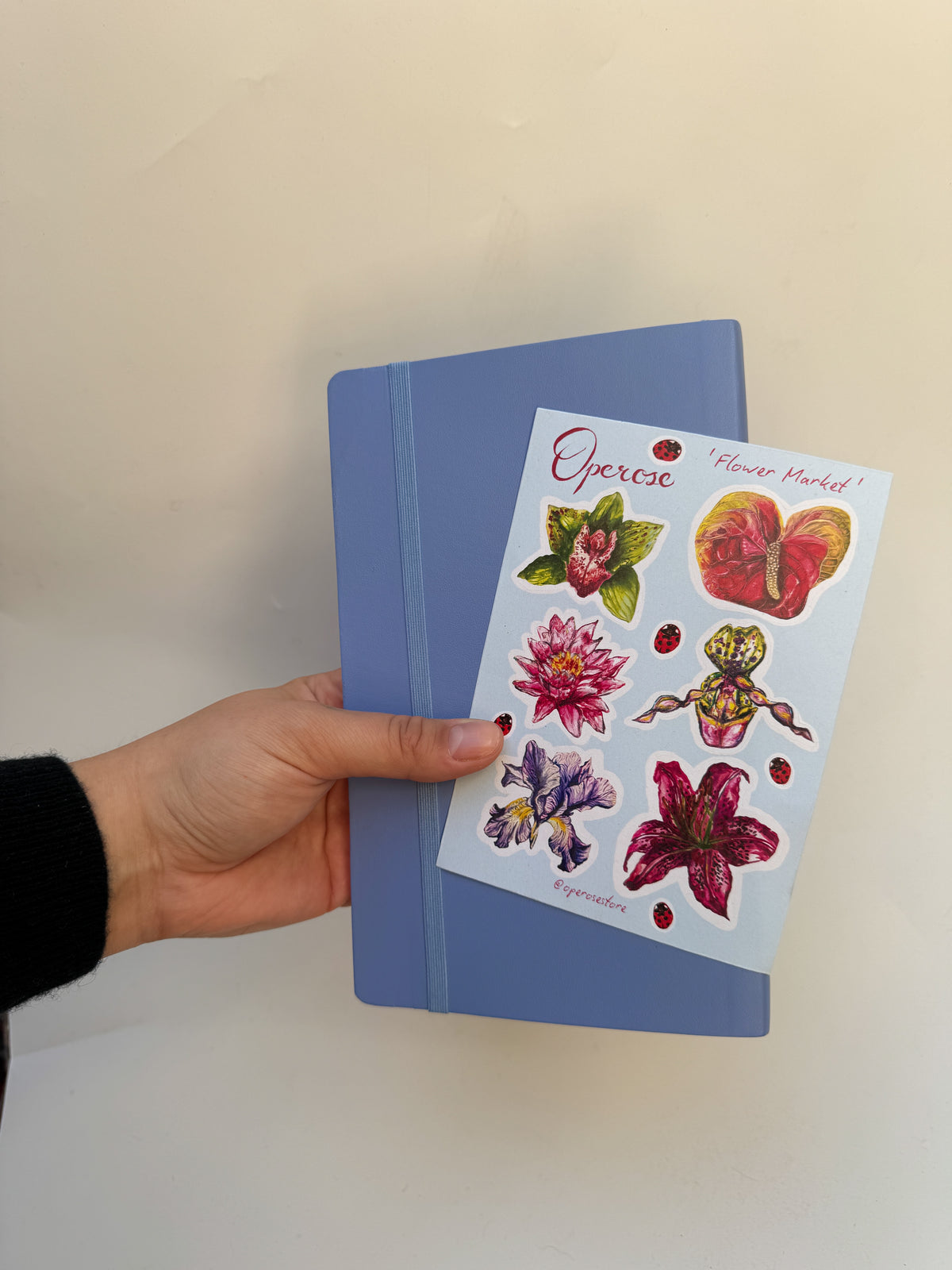 'Flower Market' Sticker sheet