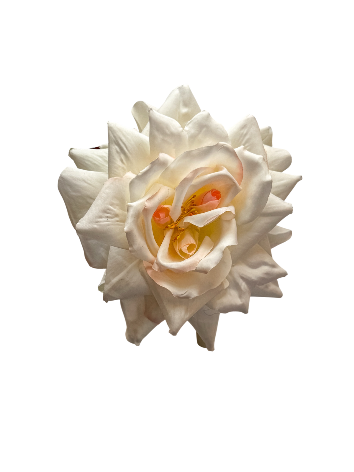 ' White Rose ' claw clip
