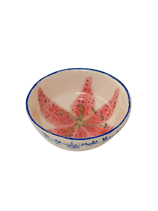Stargazer Lily bowl