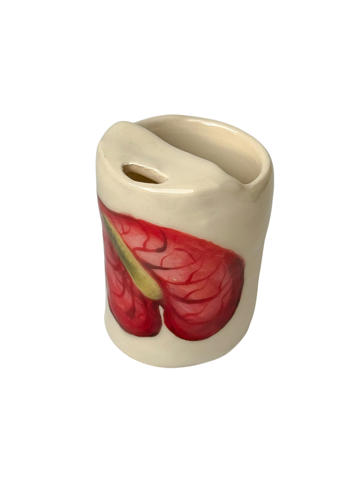 Anthurium travel mug