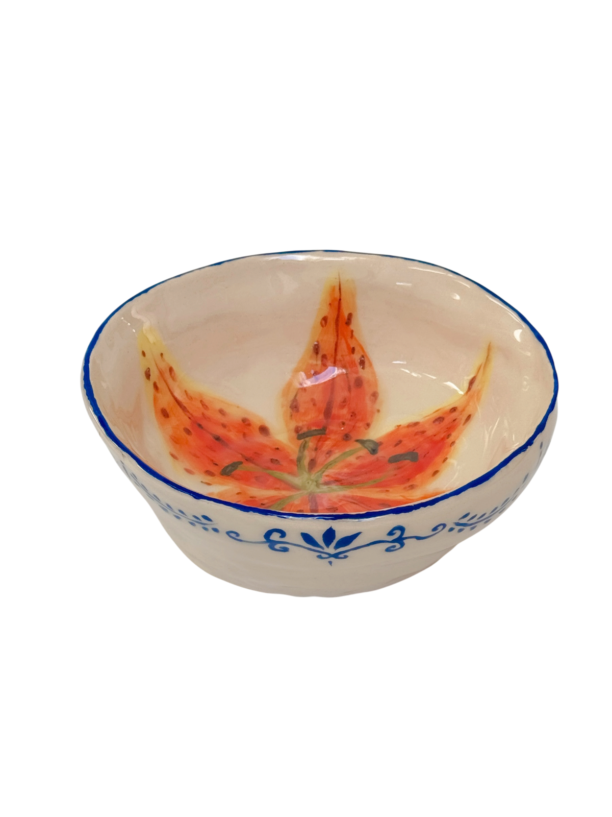 Tiger Lily bowl