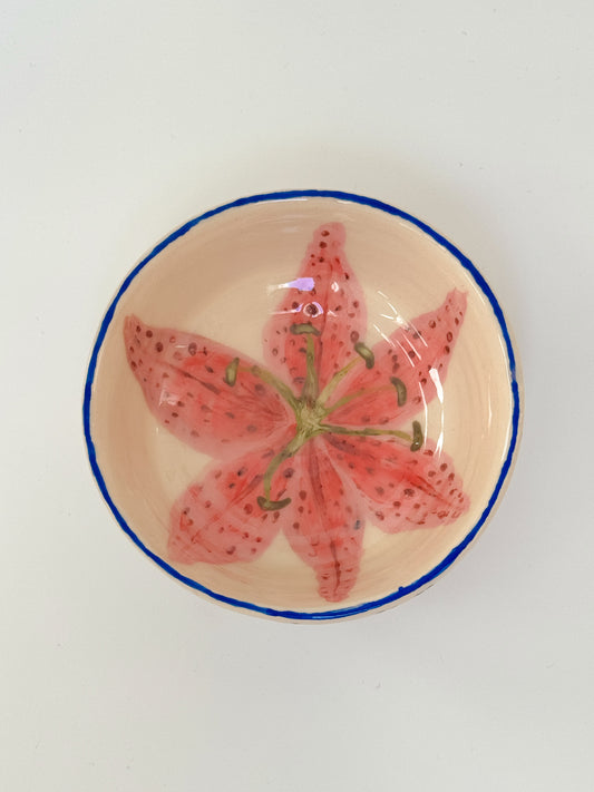 Stargazer Lily bowl