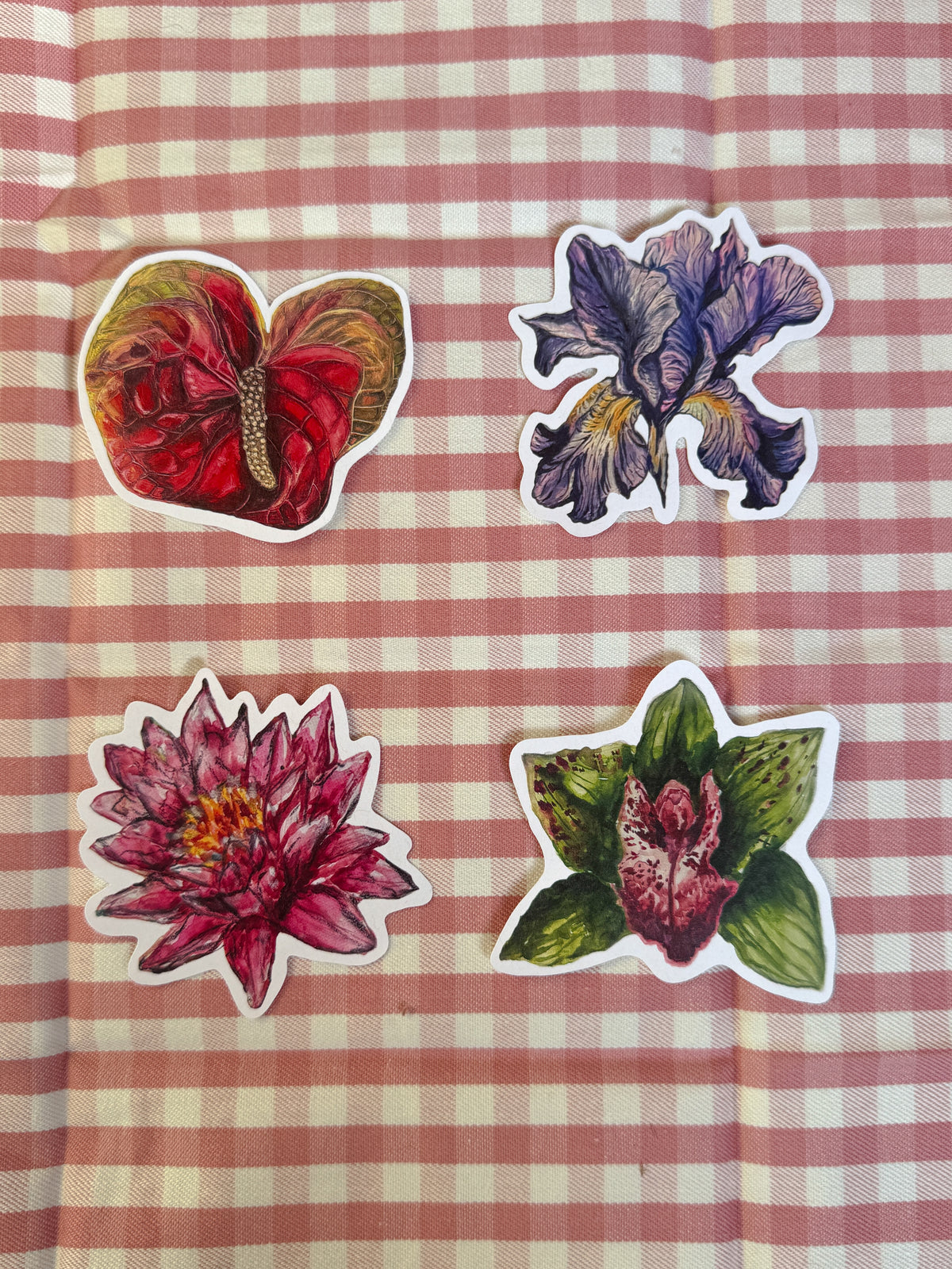 Orchid sticker