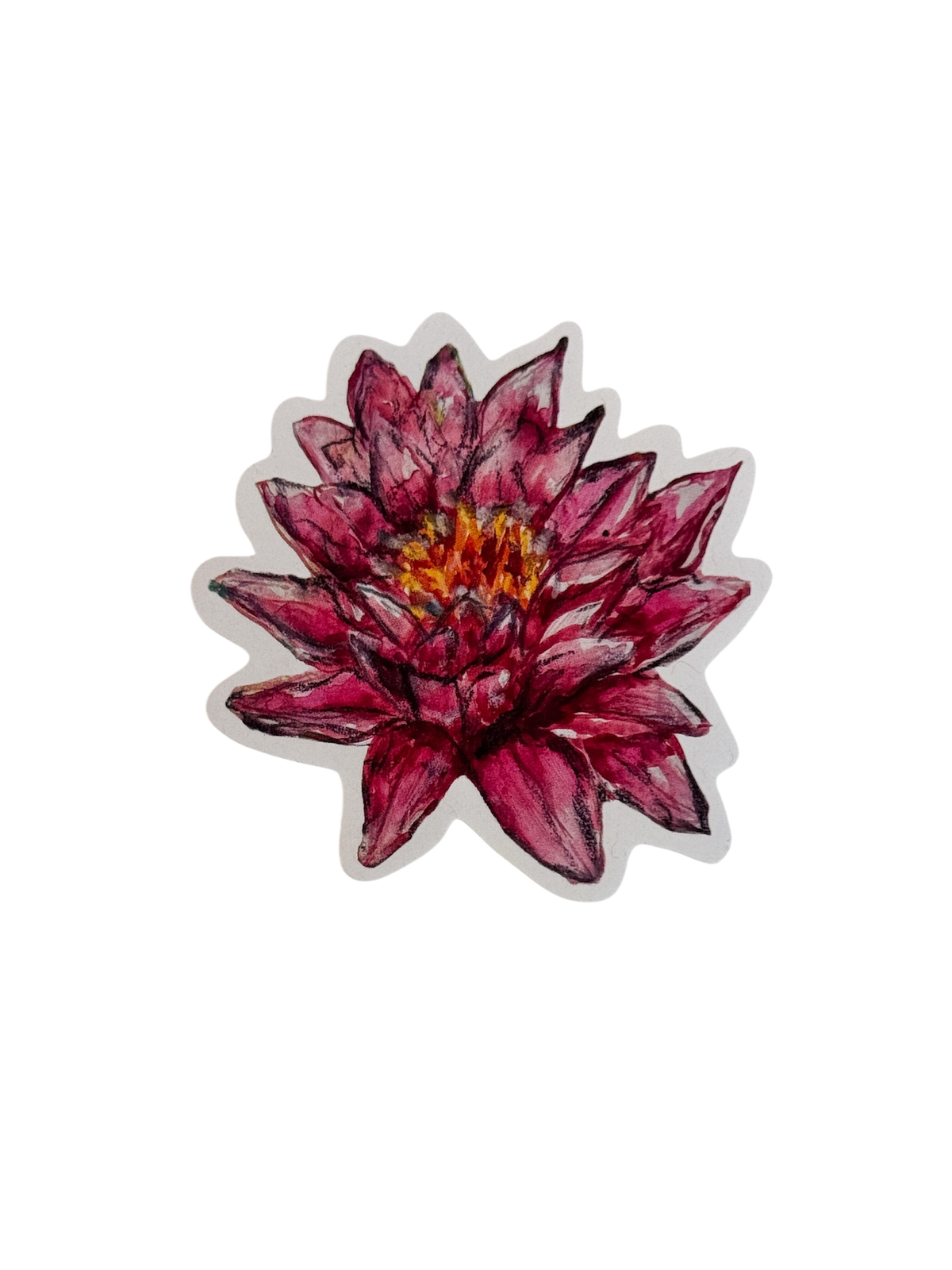 Lotus sticker
