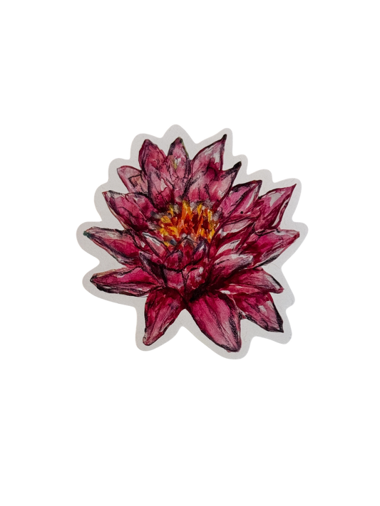 Lotus sticker