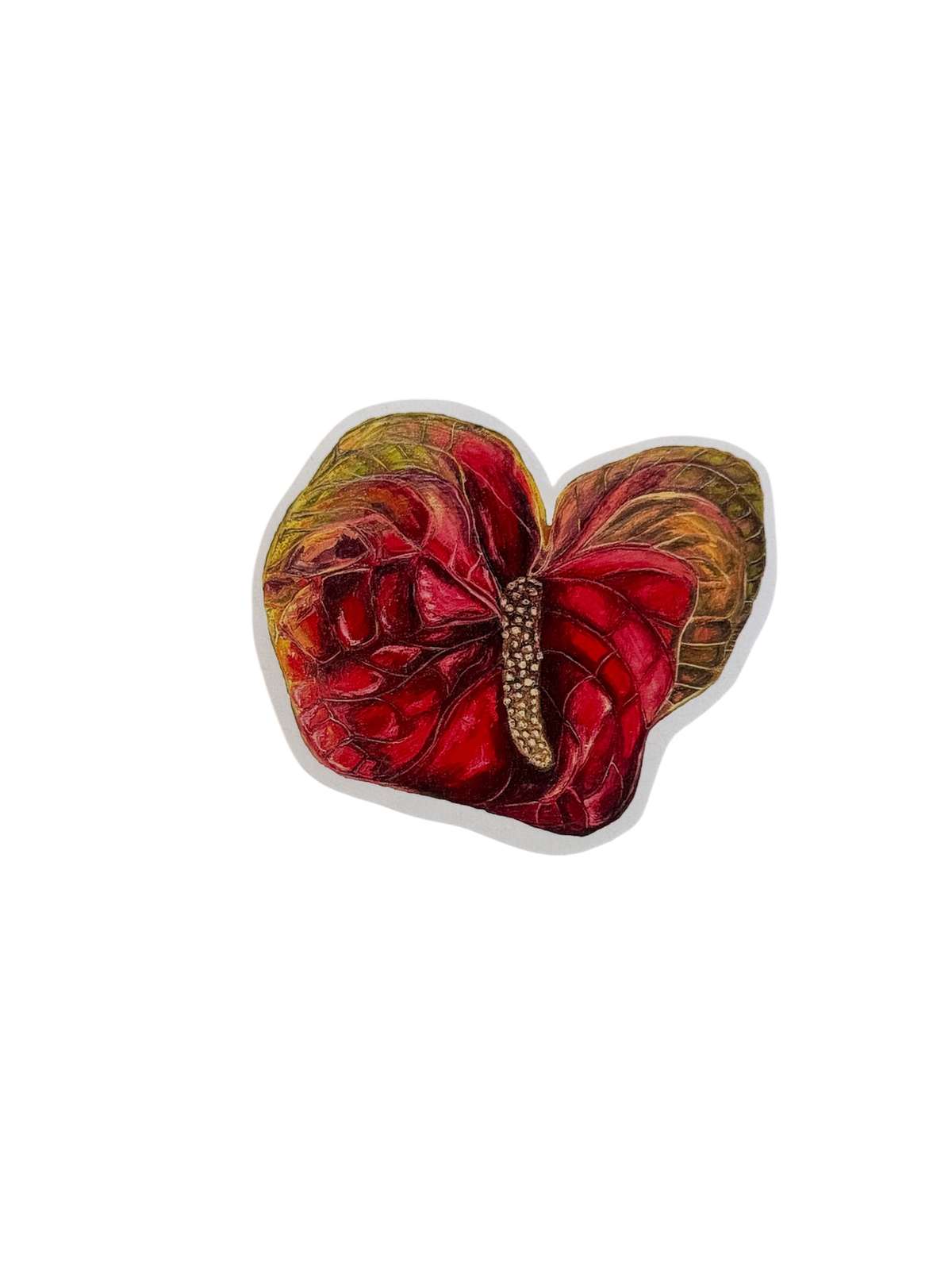 Anthurium sticker