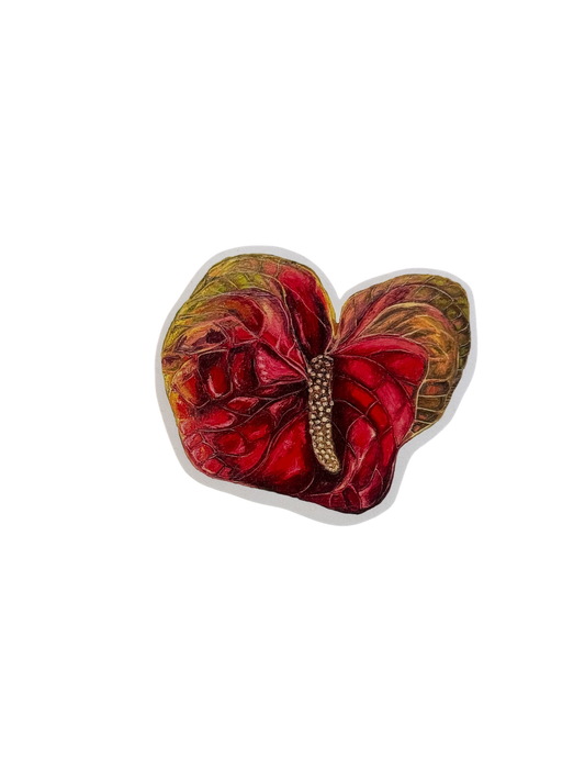 Anthurium sticker
