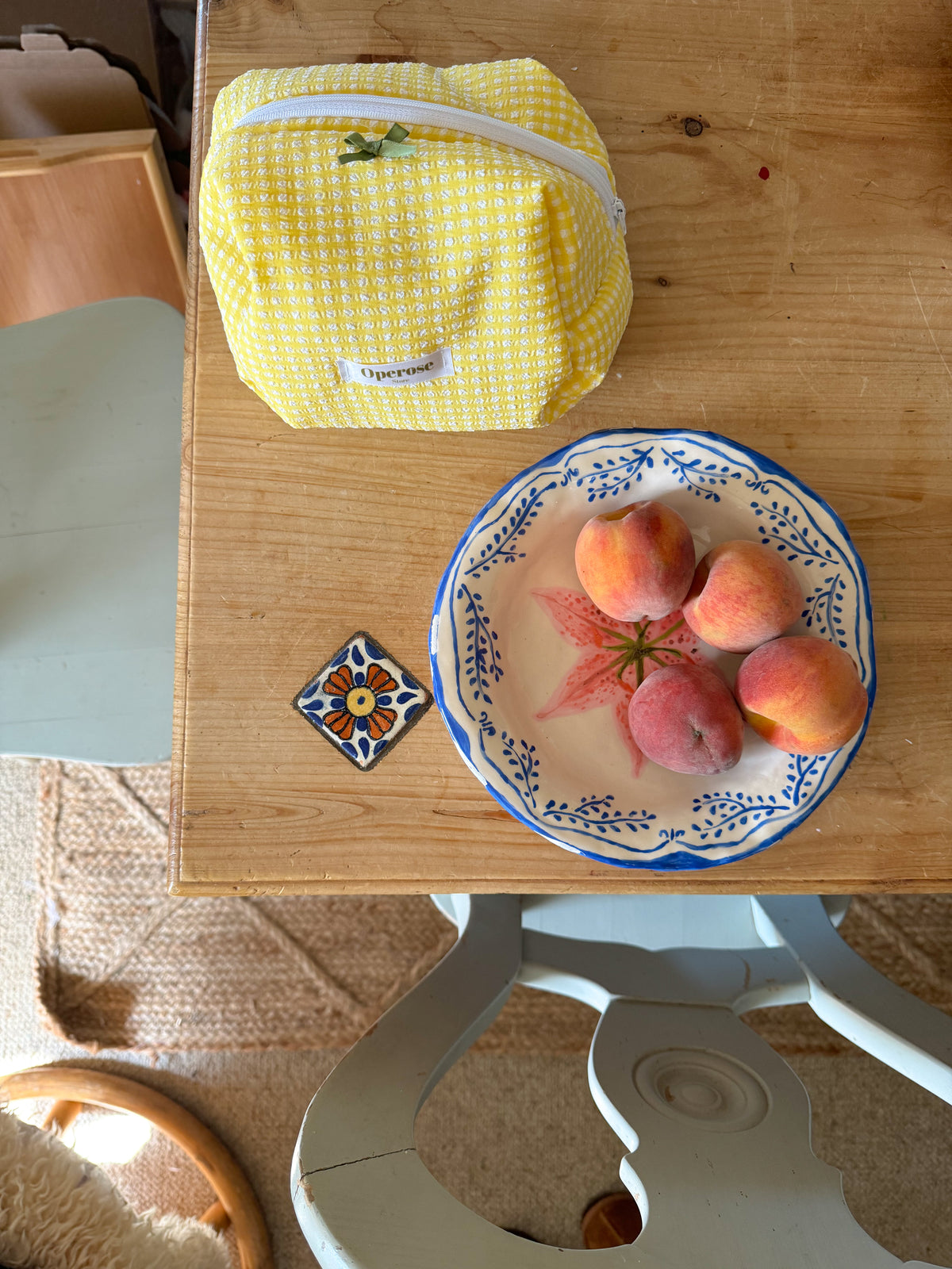 Stargazer lily plate