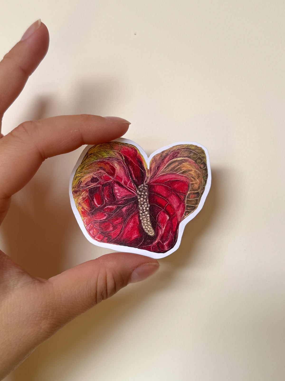 Anthurium sticker
