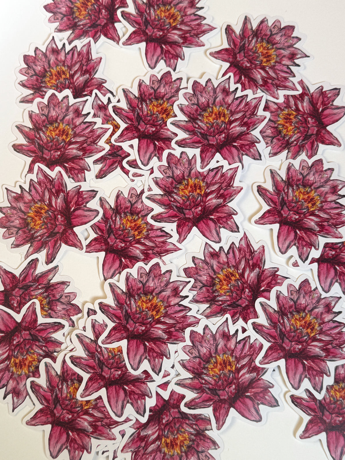 Lotus sticker