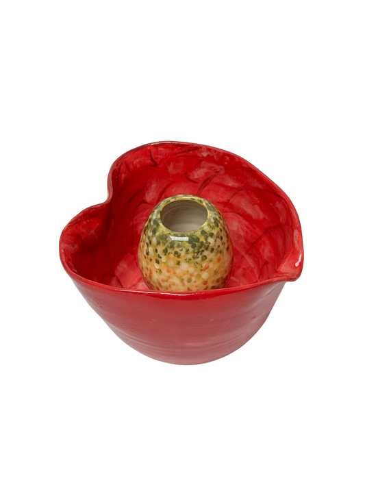 Anthurium matcha bowl