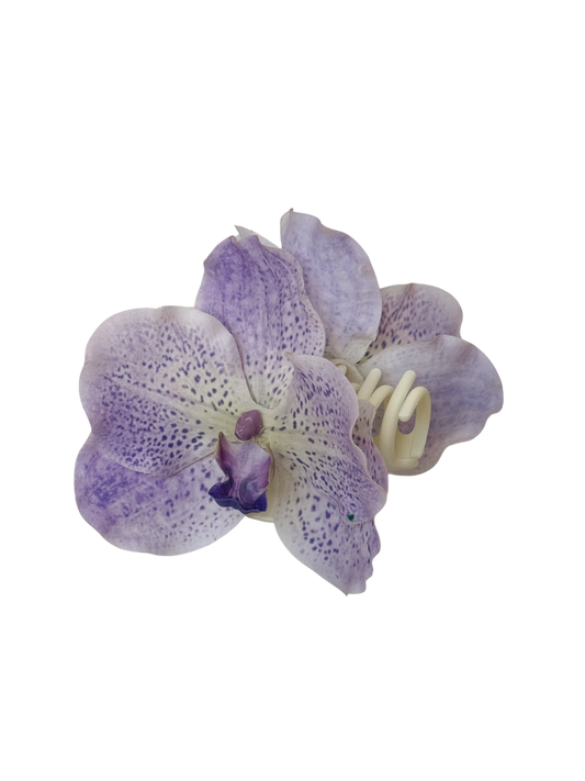 ' Lilac vanda ' claw clip