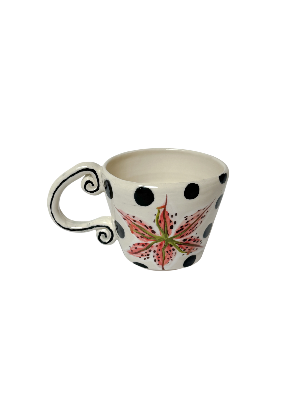 Madonna lily espresso cup
